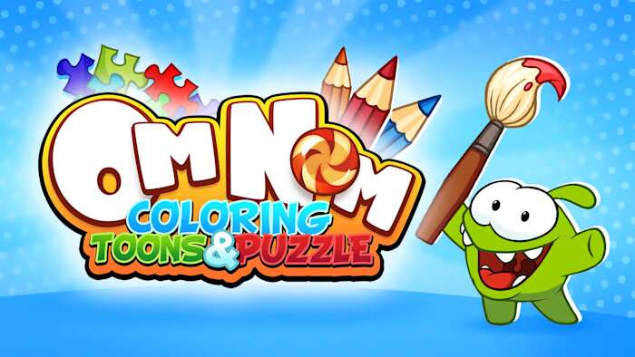 Om Nom：着色、卡通和拼图Om Nom Coloring, Toons and Puzzle