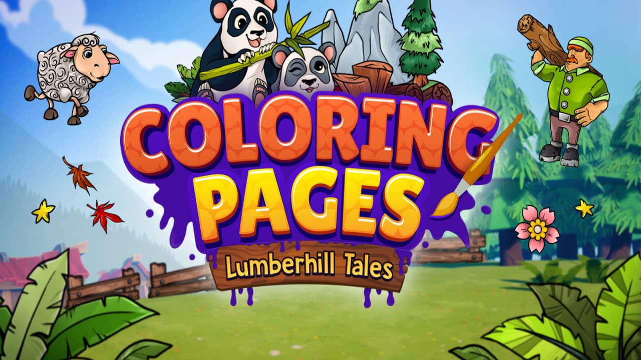 着色页兰伯希尔故事 Coloring Pages: Lumberhill Tales