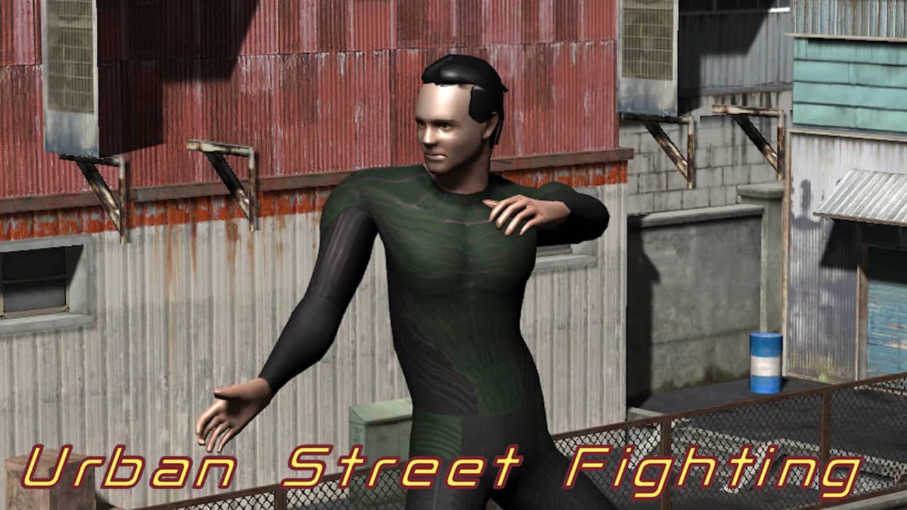 《城市街头霸王》英文版：是一款动作街机游戏